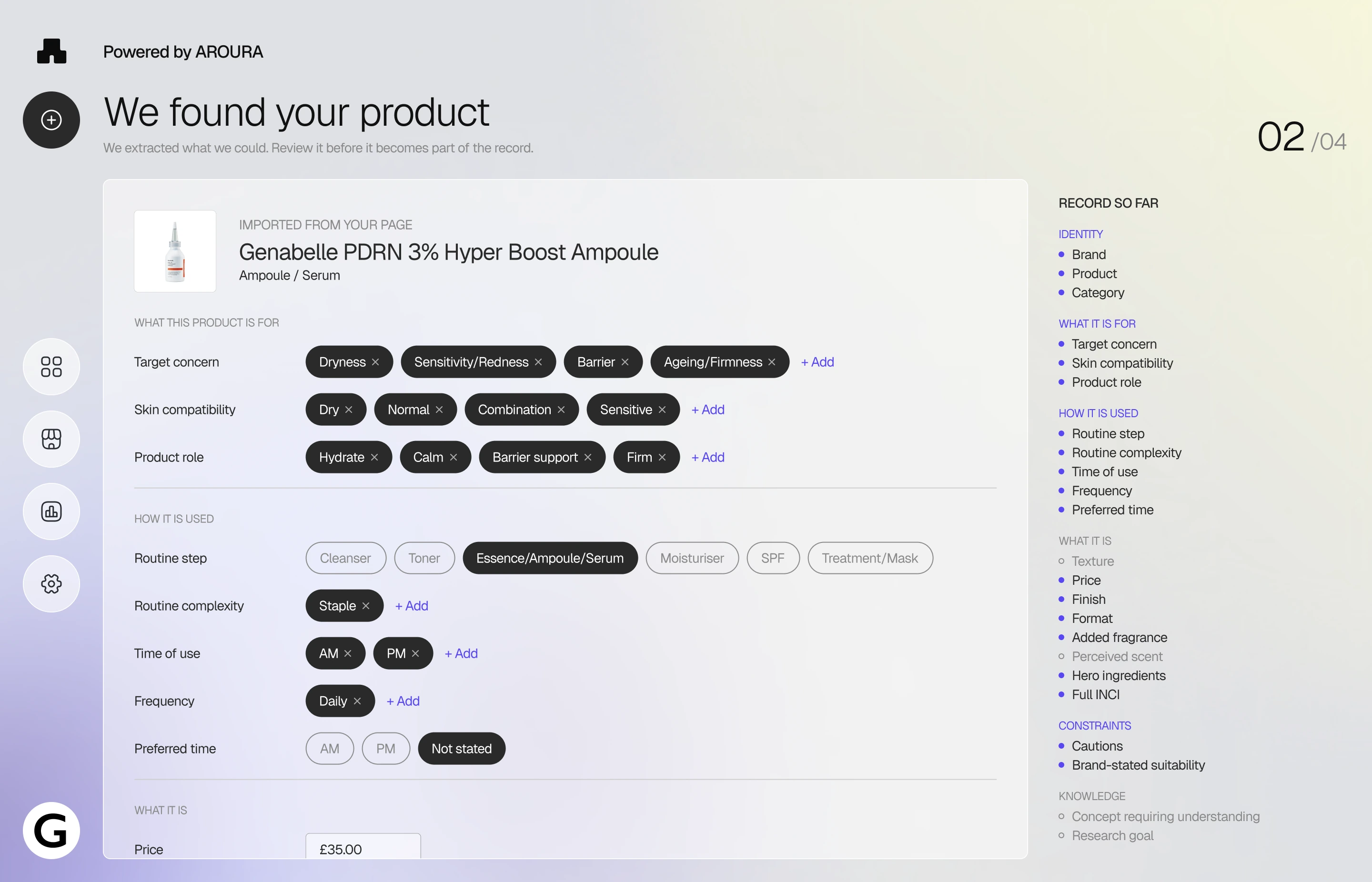 See what the product page could answer